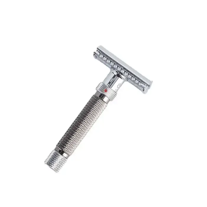 Yaqi – rasoir de sécurité réglable en acier inoxydable pour hommes