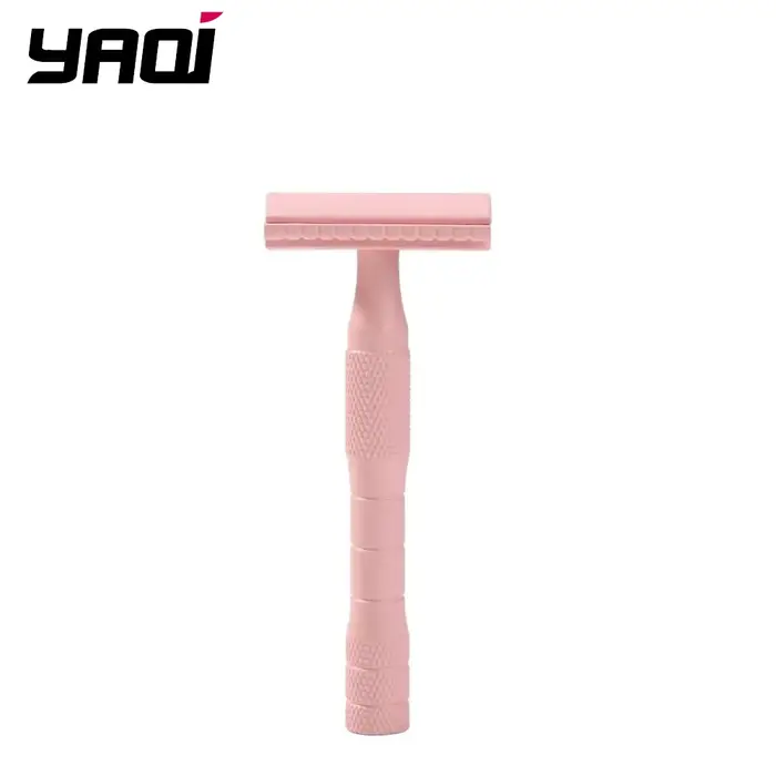 YAQI Rasoir de sécurité pour femme de couleur rose pour homme