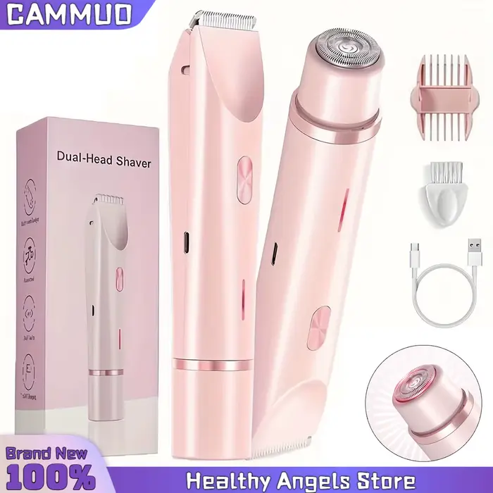 Rasoir électrique double tête pour femme