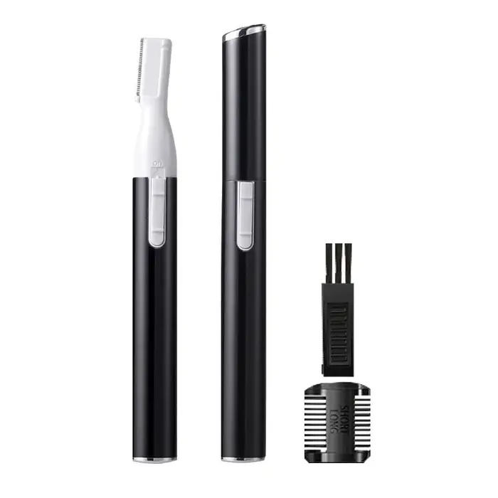 Rasoir de sourcils électrique rasoir de mise en forme des sourcils rasage Portable avec double tête 