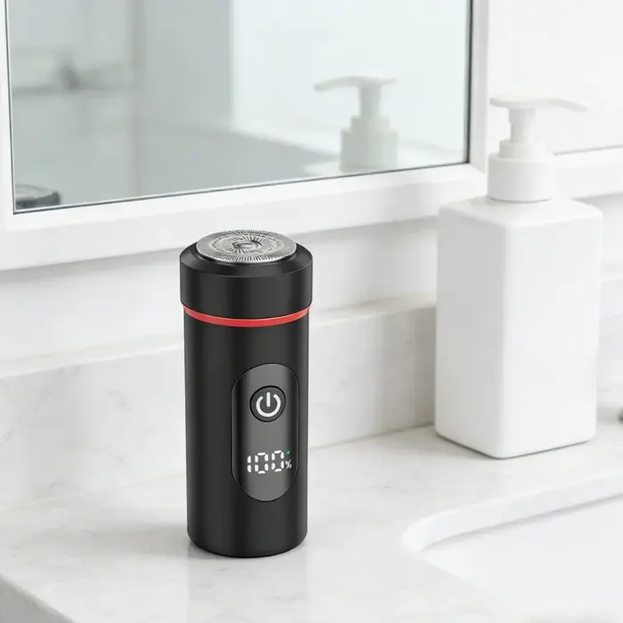 Le rasoir électrique pour hommes est facile à démonter et à nettoyer
