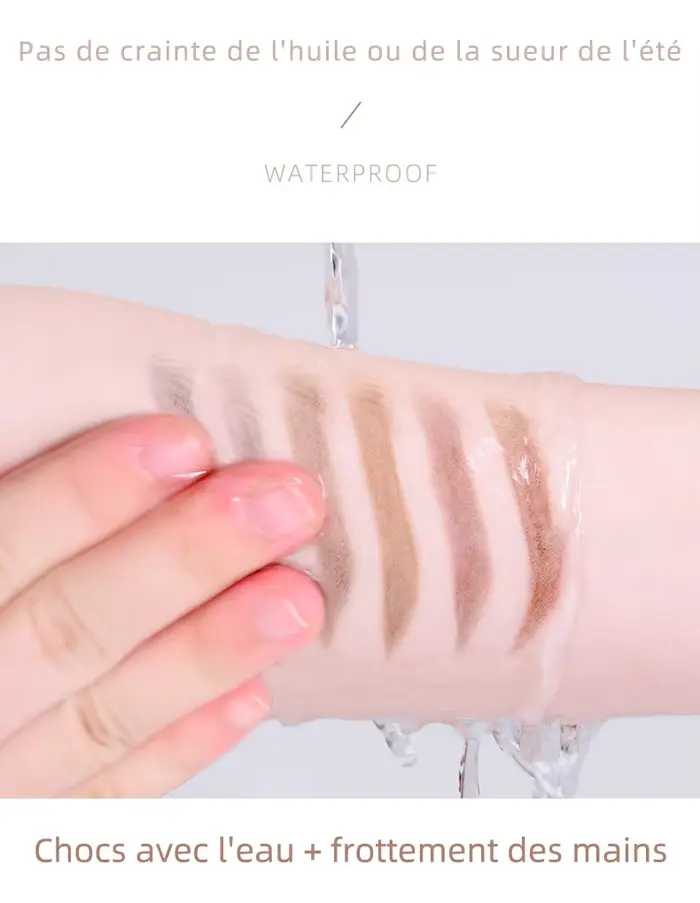 Crayon à sourcils Ultra fin à Double extrémité de 1.5mm (Kemelo) maquillage des yeux professionnel longue durée imperméable à l'eau et à l'épreuve de la sueur pour les femmes