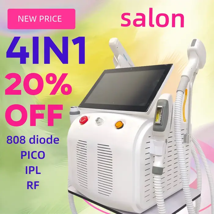Appareil d'épilation au laser diode 4-en-1 Soprano