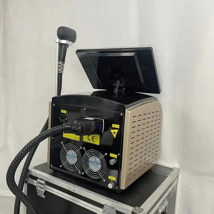 Nouvel appareil d'épilation au laser diode portable 755nm 808nm 1064nm 5000W Ice Platinum
