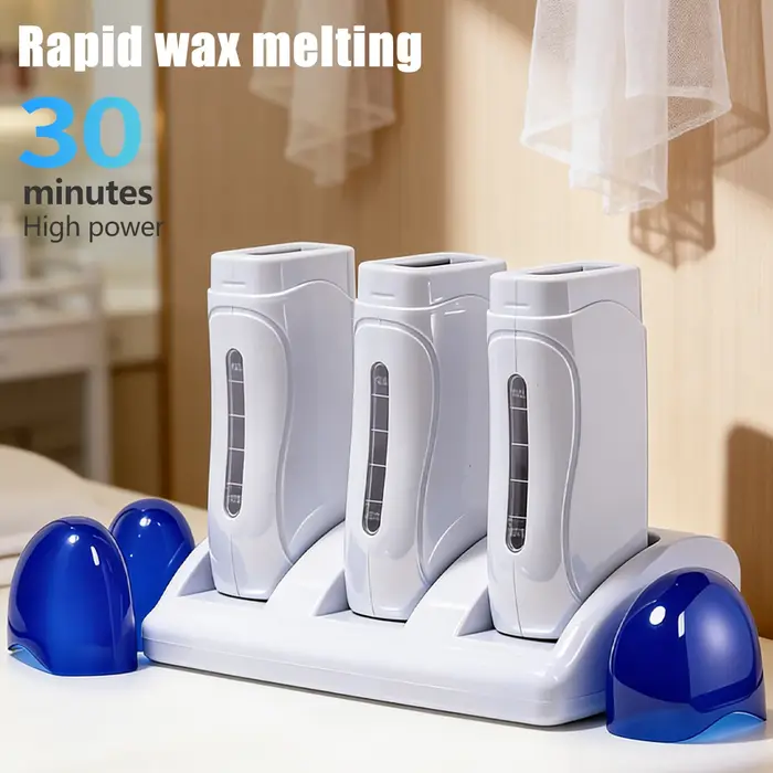 Chauffe-cire professionnel portable pour l'épilation, idéal pour la cire dure, pour salon et usage domestique, convient aux hommes et aux femmes.