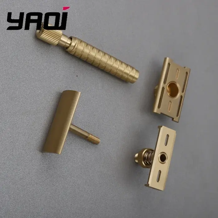 Rasoir de sécurité réglable Yaqi 2026 en laiton V2 The Final Cut