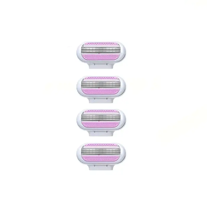 Lames de rasoir de sécurité pour femmes, kit de rasage pour l'épilation du maillot, rasoir avec tête