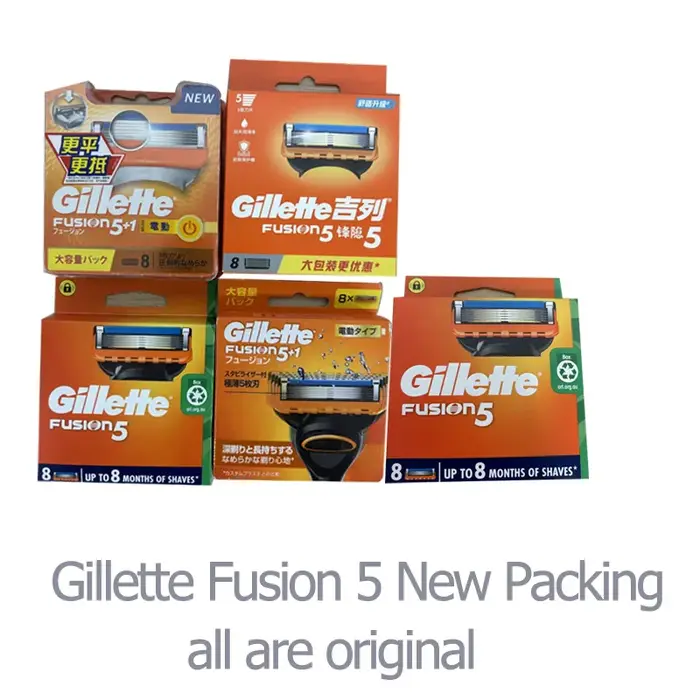 Lames de rasoir Gillette Fusion originales