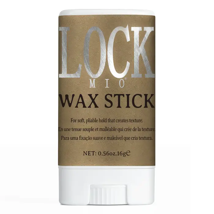 LOCKMIO bâton de cire huile de noix de coco naturelle hydrate adoucir lissage style flyaway contrôle