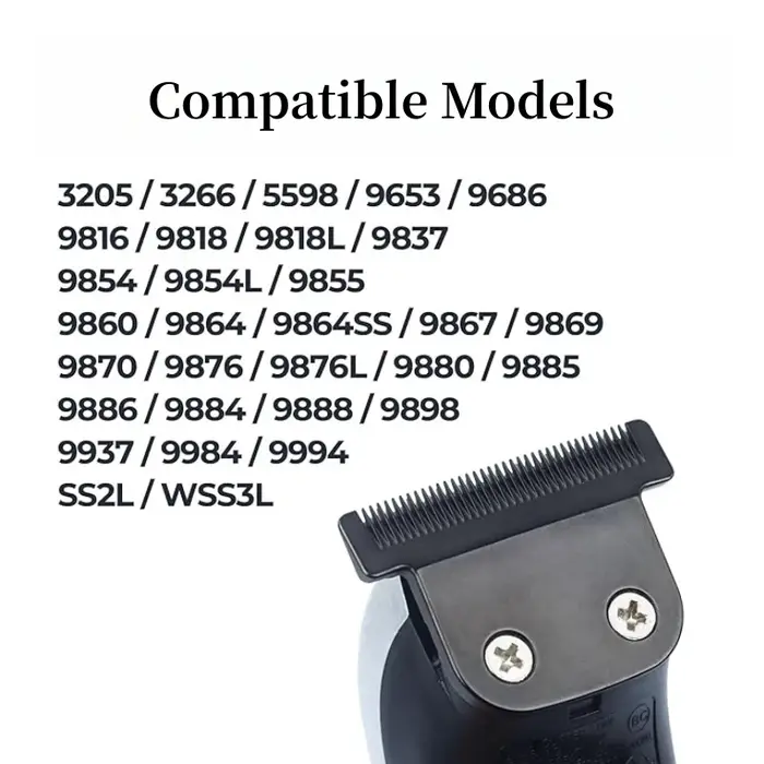 Kit de 8 Guides de Coupe pour Tondeuse à Barbe Wahl 40mm