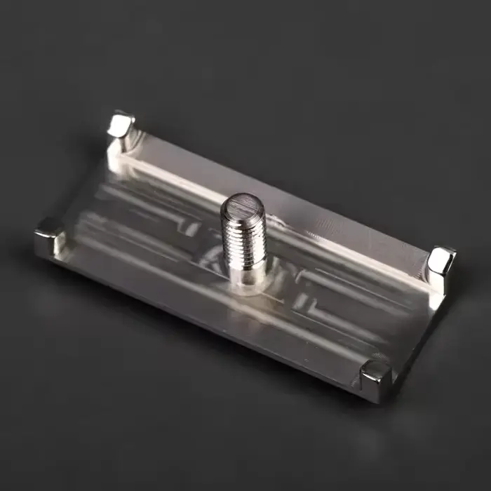Yaqi Sentinel Ssp rasoir de sécurité à Double tranchant pour hommes tête polie en acier inoxydable 316 avec écart de lame de 1.35mm