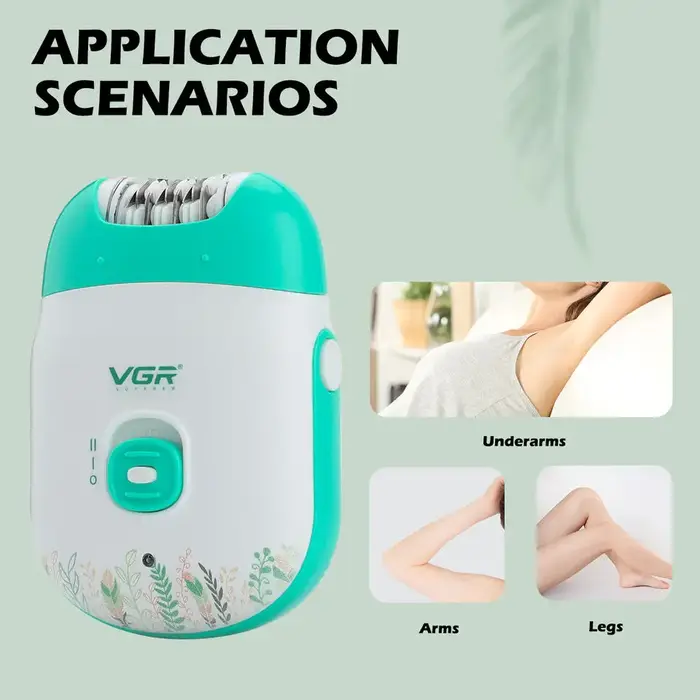 Original VGR Rechargeable femmes épilateur électrique femme