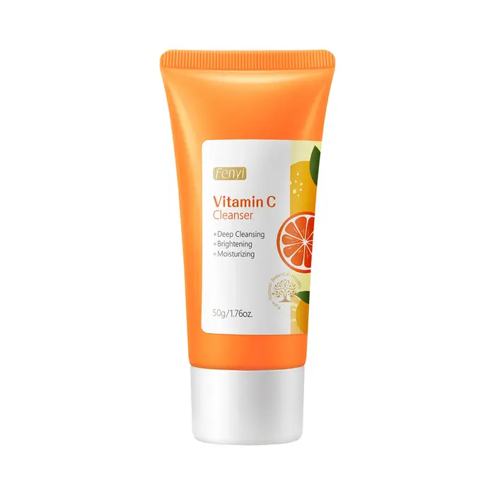 Nettoyant Visage à la Vitamine C : Nettoyage en Profondeur, Hydratant, Élimination des Points Noirs,
