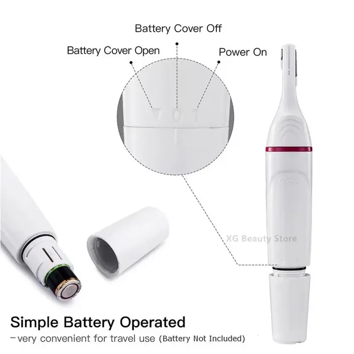 Épilateur électrique 5 en 1 pour femmes, épilateur multifonction, rasoir pour sourcils, aisselles, Bikini, jambes