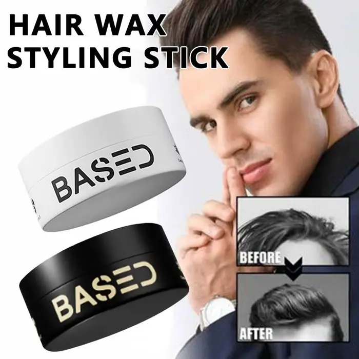 Cire coiffante en stick pour cheveux – Hommes et femmes – Tenue longue durée