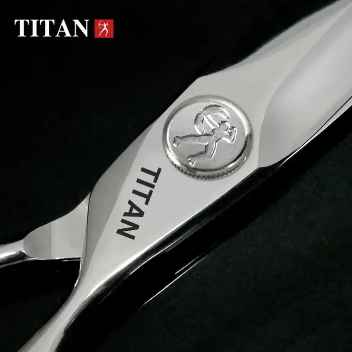 Titan 6 pouces ciseaux de coupe de cheveux professionnels ciseaux de coiffure Style outil de barbier