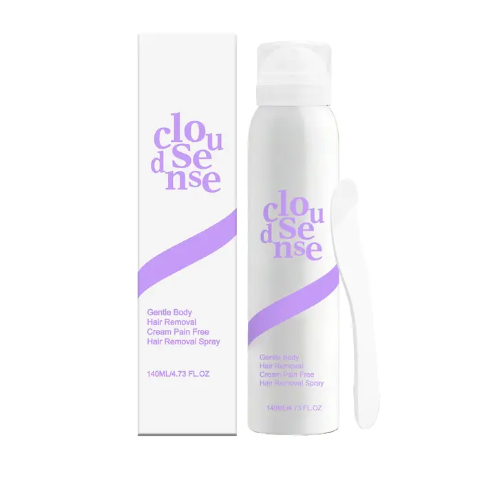 Mousse dépilatoire indolore pour le corps entier – Apaise les rougeurs, hydrate et lisse la peau (ai