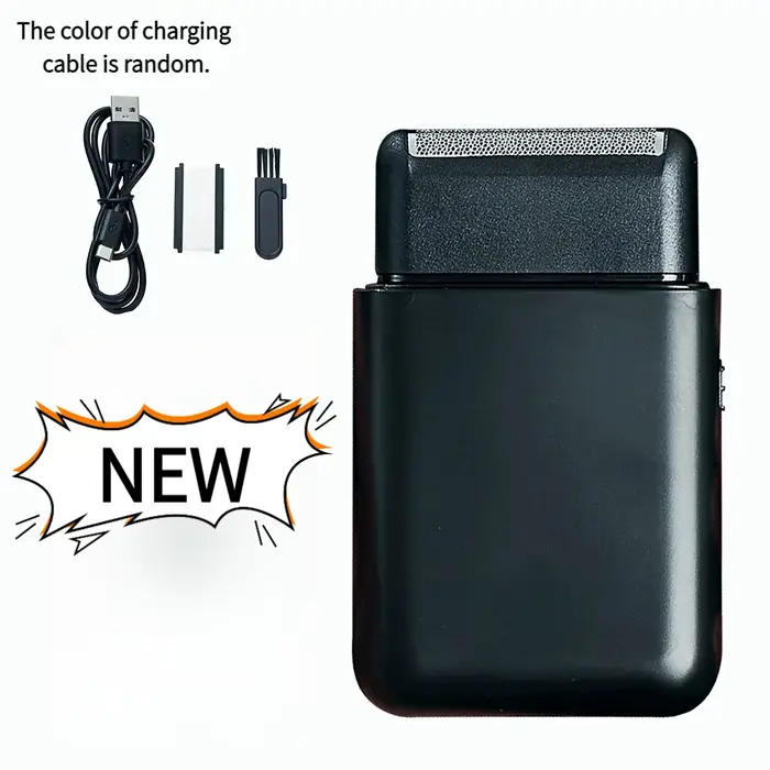 Nouveau Rasoir Électrique Professionnel TOP, Tondeuse à Barbe Portable, Mini Rasoir à Lame Oscillant