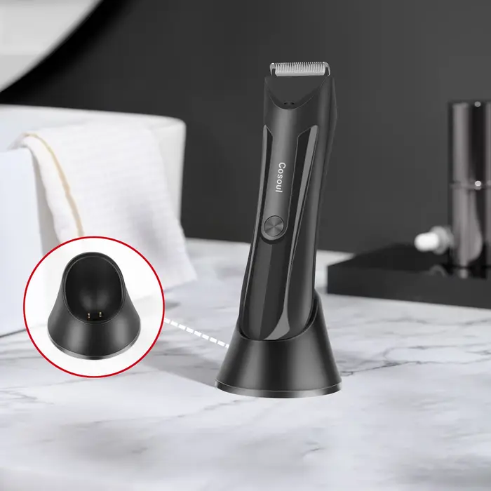 Cosoul Tondeuse à poils de corps pour hommes