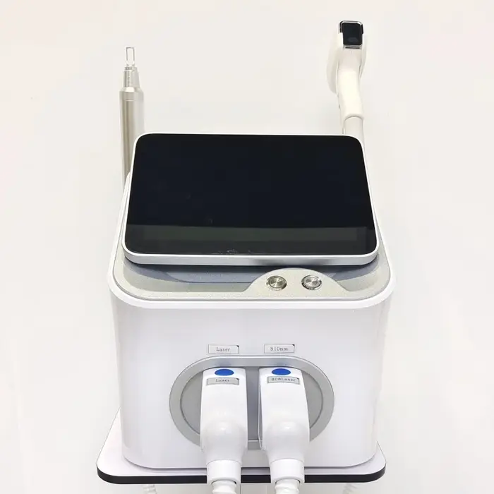 Système d'épilation au laser diode 808 nm et d'élimination des tatouages par picoseconde Soprano Titanium Ice Platinum 2-en-1 pour salons