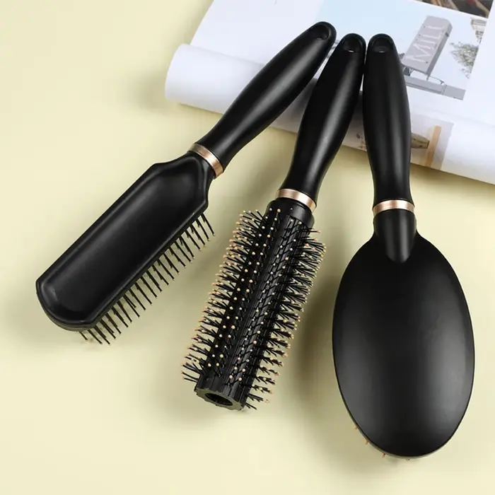 Peigne antistatique à airbag, Massage en plastique, brosse à cheveux antistatique, soins pratiques,