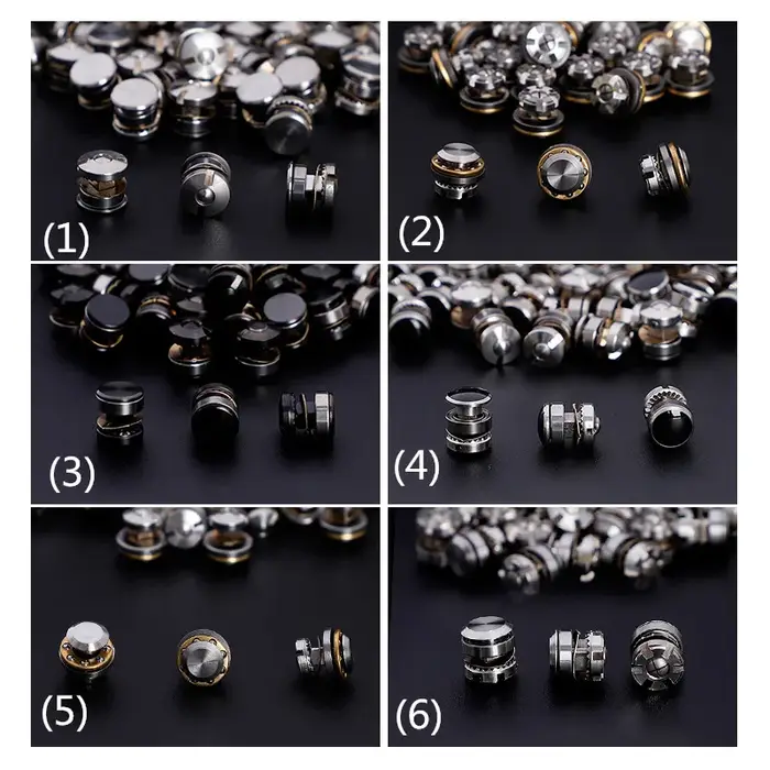 Ensemble complet de ciseaux à cheveux en acier inoxydable, pièces Tornillo, kit de réparation de cou