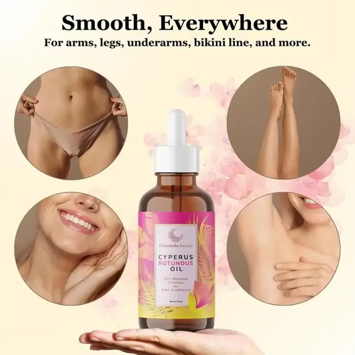 Huile de beauté Caramela pour l'épilation