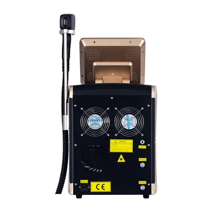Appareil professionnel d'épilation au laser diode 808nm à 10 barres avec tête de refroidissement pour épilation complète du corps et des aisselles, salon de beauté