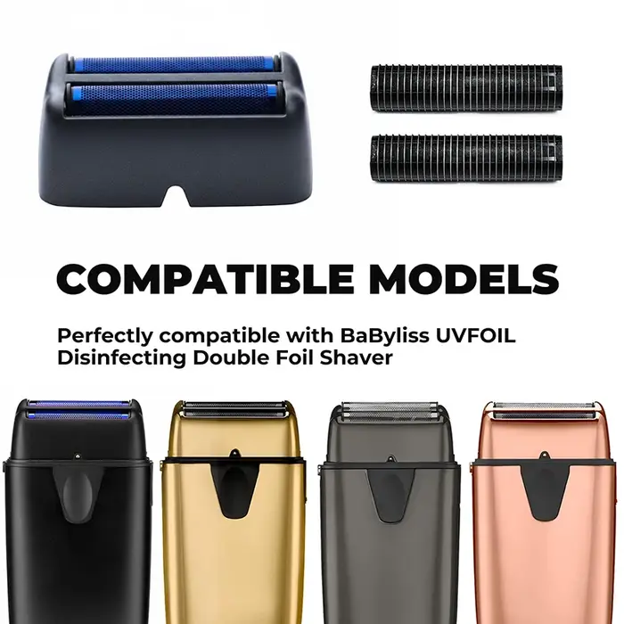 Kit de rechange pour rasoir électrique Babyliss Pro UV Double Foil FXLFS2