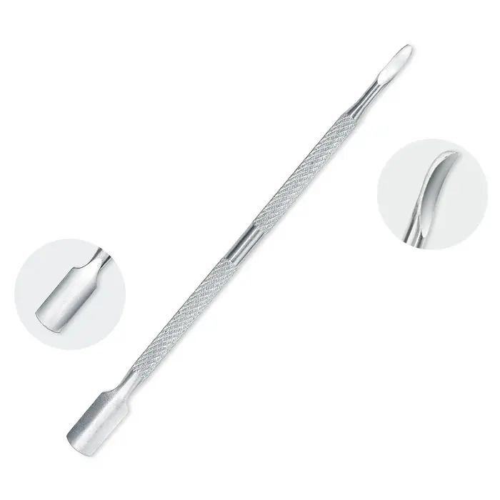 LINMANDA pince à cuticules avec poussoir à cuticules dissolvant et tondeuse à cuticules en acier ino
