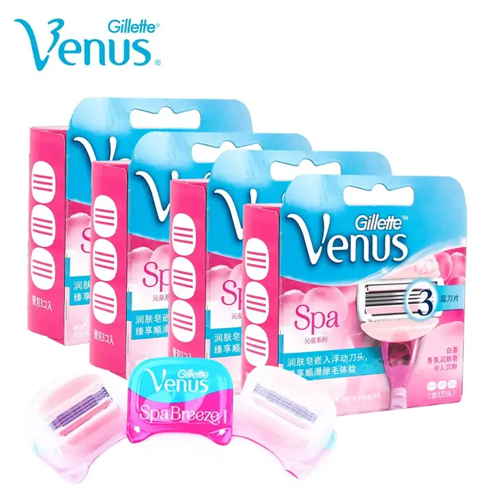 Venus femmes lames de rasoir Gillette SPA cheveux rasage