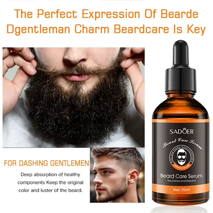 Kit de soin et de beauté pour barbe SADOER pour hommes