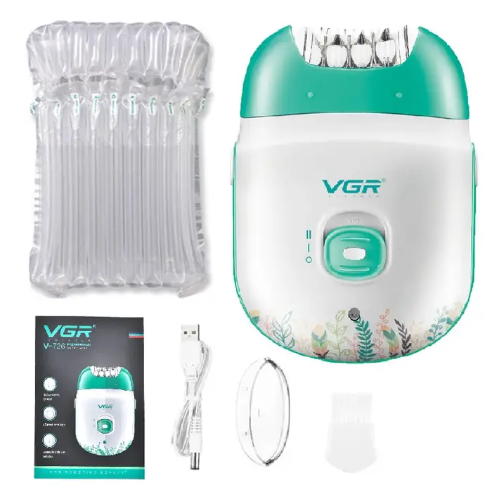 Original VGR Rechargeable femmes épilateur électrique femme