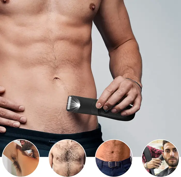 VGR corps tondeuse aine Rechargeable balle rasoir/tondeuse hommes électrique pubien barbe