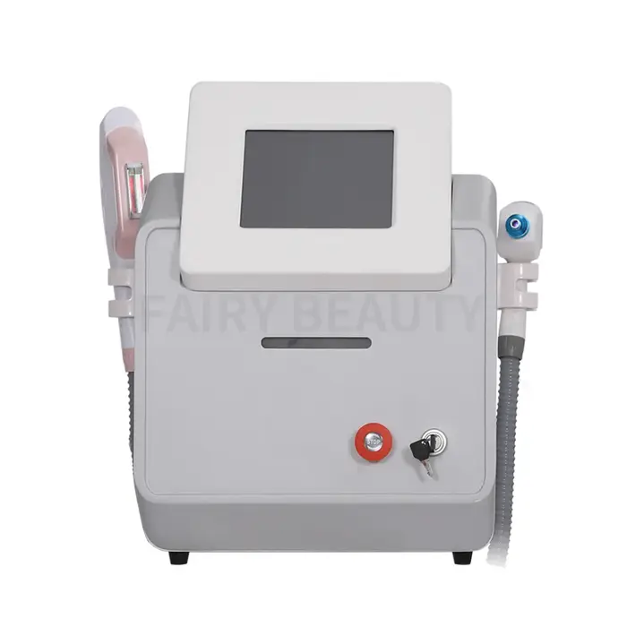 Portable 3 en 1 OPT 360 Megneto IPL Laser Machine d'épilation Nd Yag Laser détatouage Lifting du visage dispositif de rajeunissement de la peau