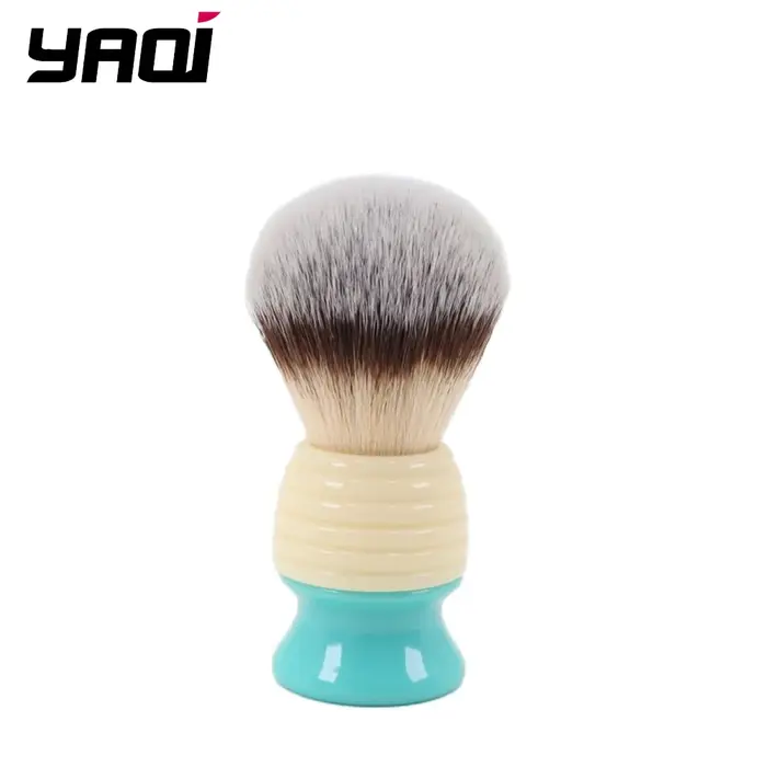 YAQI Bali 24mm brosse de rasage pour hommes en cheveux synthétiques avec noeud