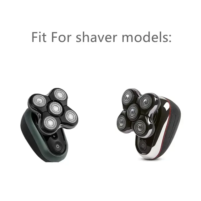 Tête de rasage de rechange compatible avec les rasoirs électriques Remington XR1600/RX7/BOSS XR7120 et XR7100