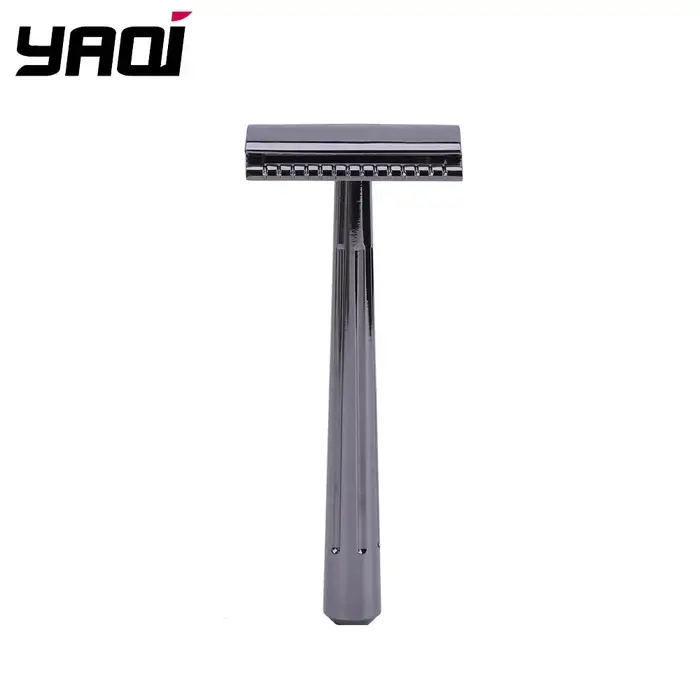 Rasoir à barbe YAQI SE Katana Globe Trotter 2026, rasoir de sécurité à lame unique pour hommes, objets de collection, cadeau d'anniversaire