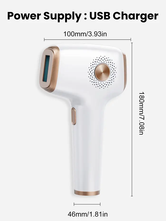 Appareil d'épilation au laser IPL pour femmes et hommes, 999900 flashs, mode touristes, 3 semaines visibles, traitement rapide et sûr pour la maison