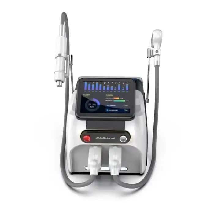 Machine Professionnelle d'Épilation au Laser à Diode 2 en 1, Appareil pour Retirer les Poils, Tatouage, Rajeunir la Peau, Spa, 808nm, Nd Yag