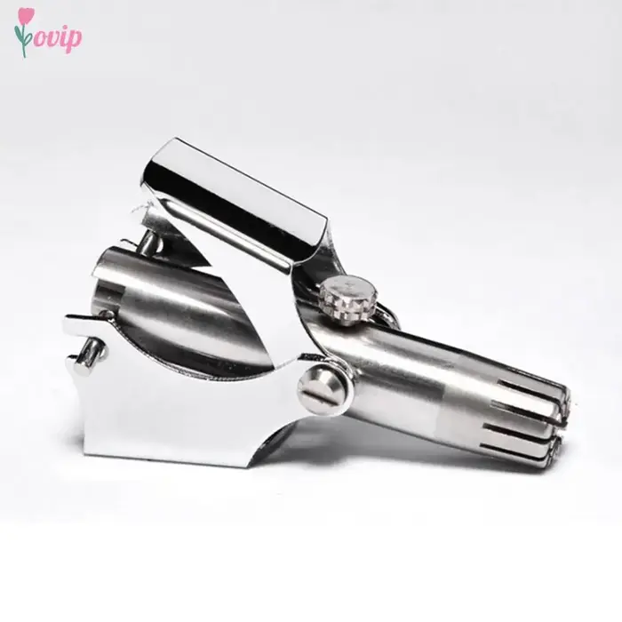 Tondeuse manuelle en acier inoxydable lavable pour hommes