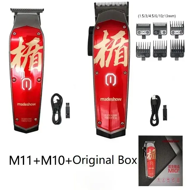 Madeshow-Tondeuse à cheveux professionnelle M10 + pour homme