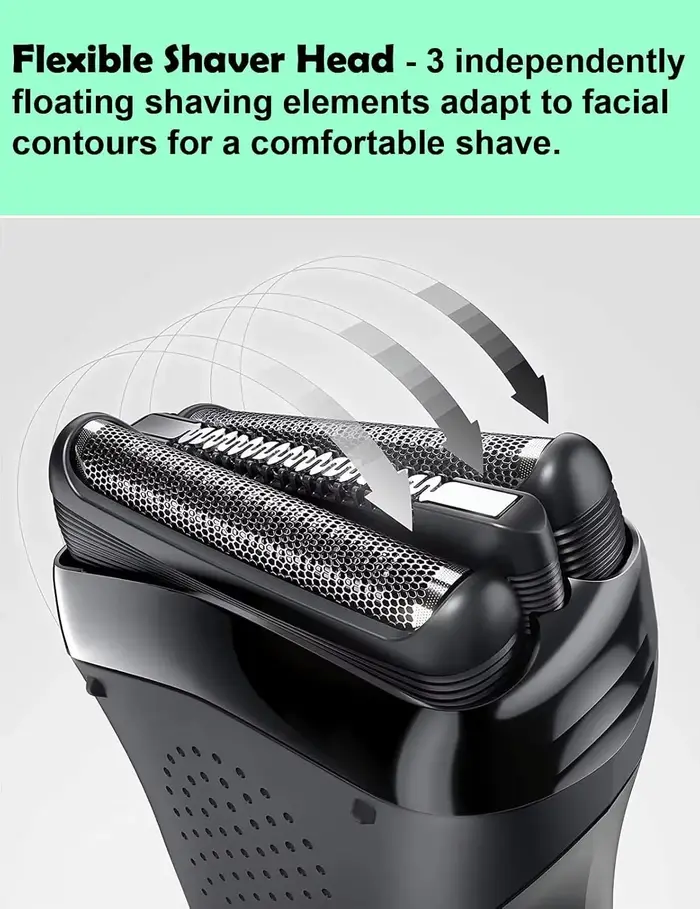 Têtes de rechange Brangdy 21B S3 pour rasoirs électriques Braun Series 3 3040s 300s 310s 320s 360s 3010s 3090cc