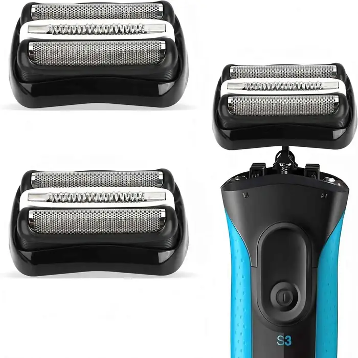 Nouvelle tête de remplacement 32B compatible avec les rasoirs électriques Braun Series 3 3000s 3010s 3020s 3030s 300s 301s 310s 320s 330s