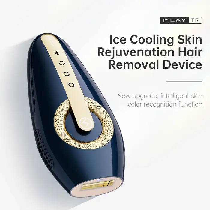 T17 flashs infinis épilation Laser Bikini épilateur glace dispositif froid Portable capteur de peau Machine d'épilation pour femmes hommes
