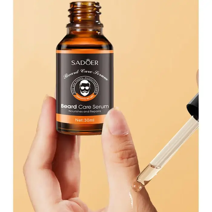 Huile de Soin de la Barbe Biologique Naturelle pour Homme