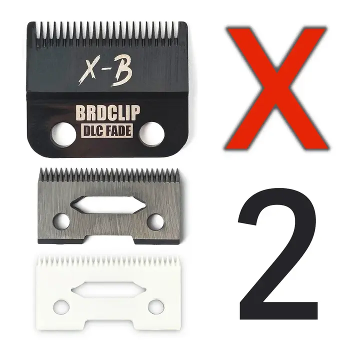 BRDCLIP XB lame tête de coupe remplaçable originale pour 8148 1919 tondeuse à cheveux DLC plaqué fondu 2 jeu de lames