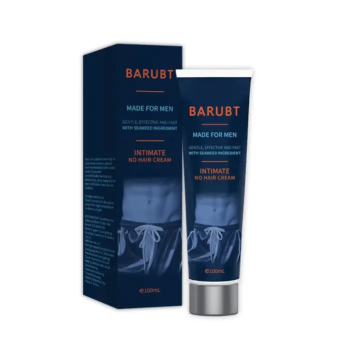 Crème dépilatoire BARUBT pour hommes, crème dépilatoire indolore, utilisation sur tout le corps, ais