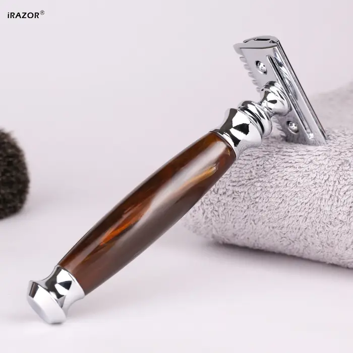 IRAZOR – rasoir de sécurité classique à Double tranchant pour hommes