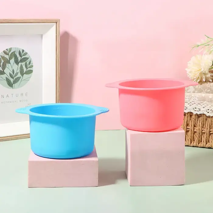 Chauffe-cire épaississement résistant à la chaleur bols en Silicone épilation cire remplacement Pot